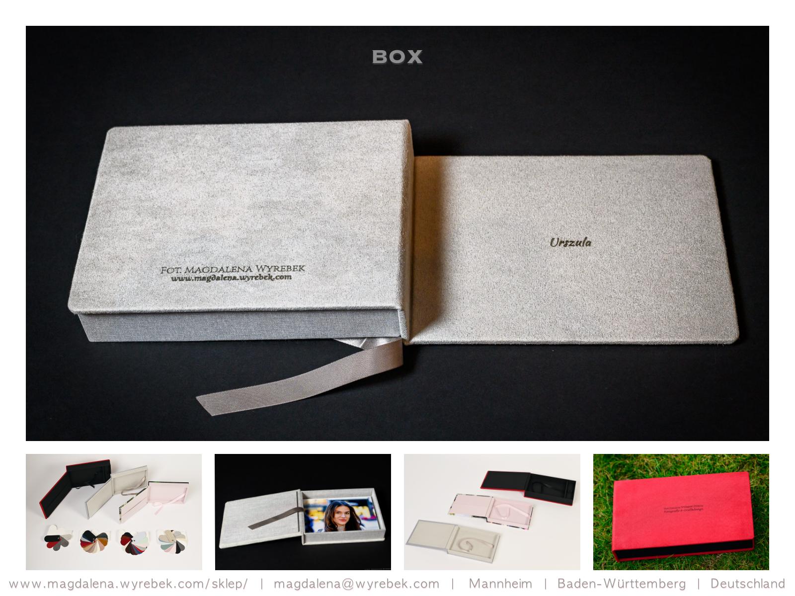 SKLEP - Box - Pudełko na odbitki - wydruki - FotoPamiątka - FotoProdukt - Fotograf MANNHEIM - Magdalena Wyrebek