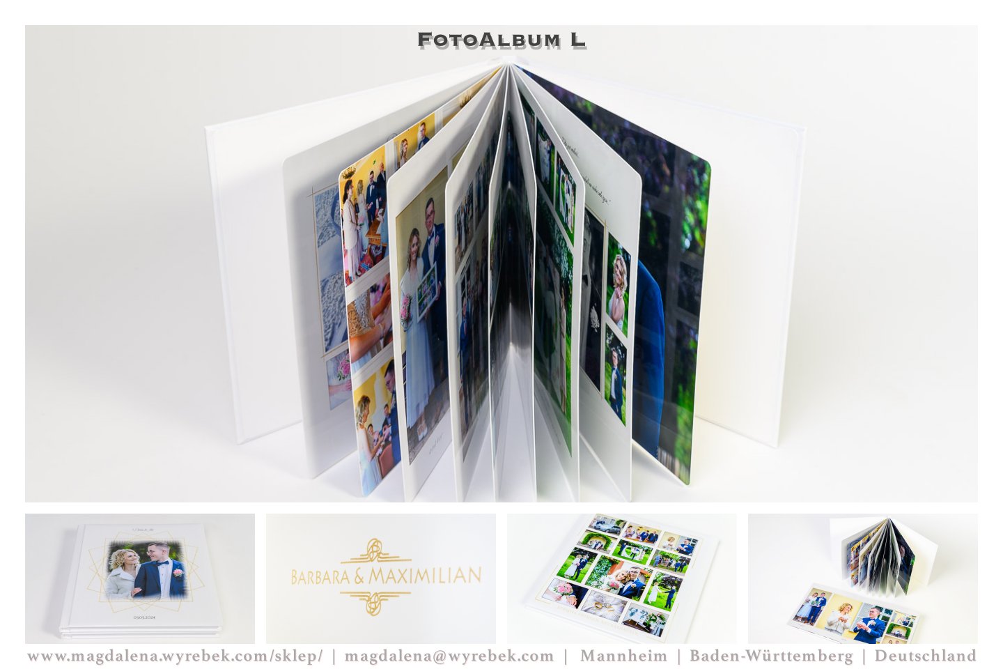 SKLEP ONLINE – FotoAlbum Album L – Twarde karty – FotoPamiątka – Polski Fotograf w Niemczech – Magdalena Wyrębek – MANNHEIM