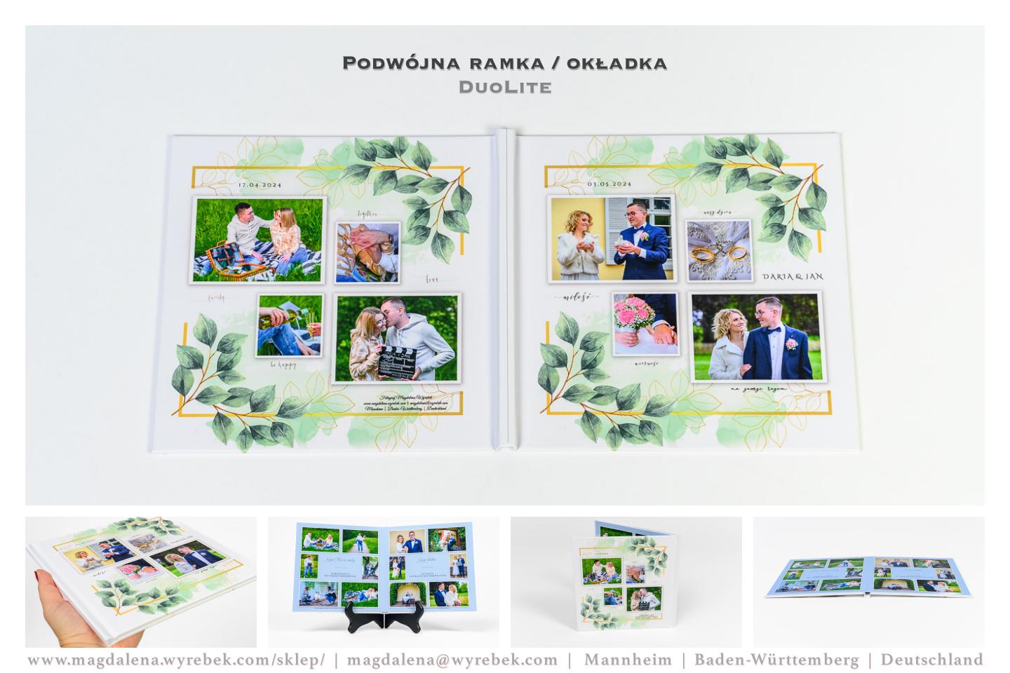 SKLEP ONLINE – Podwójna Ramka : Okładka : DuoLite – FotoPamiątka – Polski Fotograf w Niemczech – Magdalena Wyrębek – MANNHEIM
